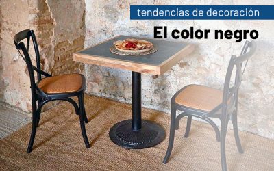 9 tendencias de decoración demuestran que el color negro es el rey