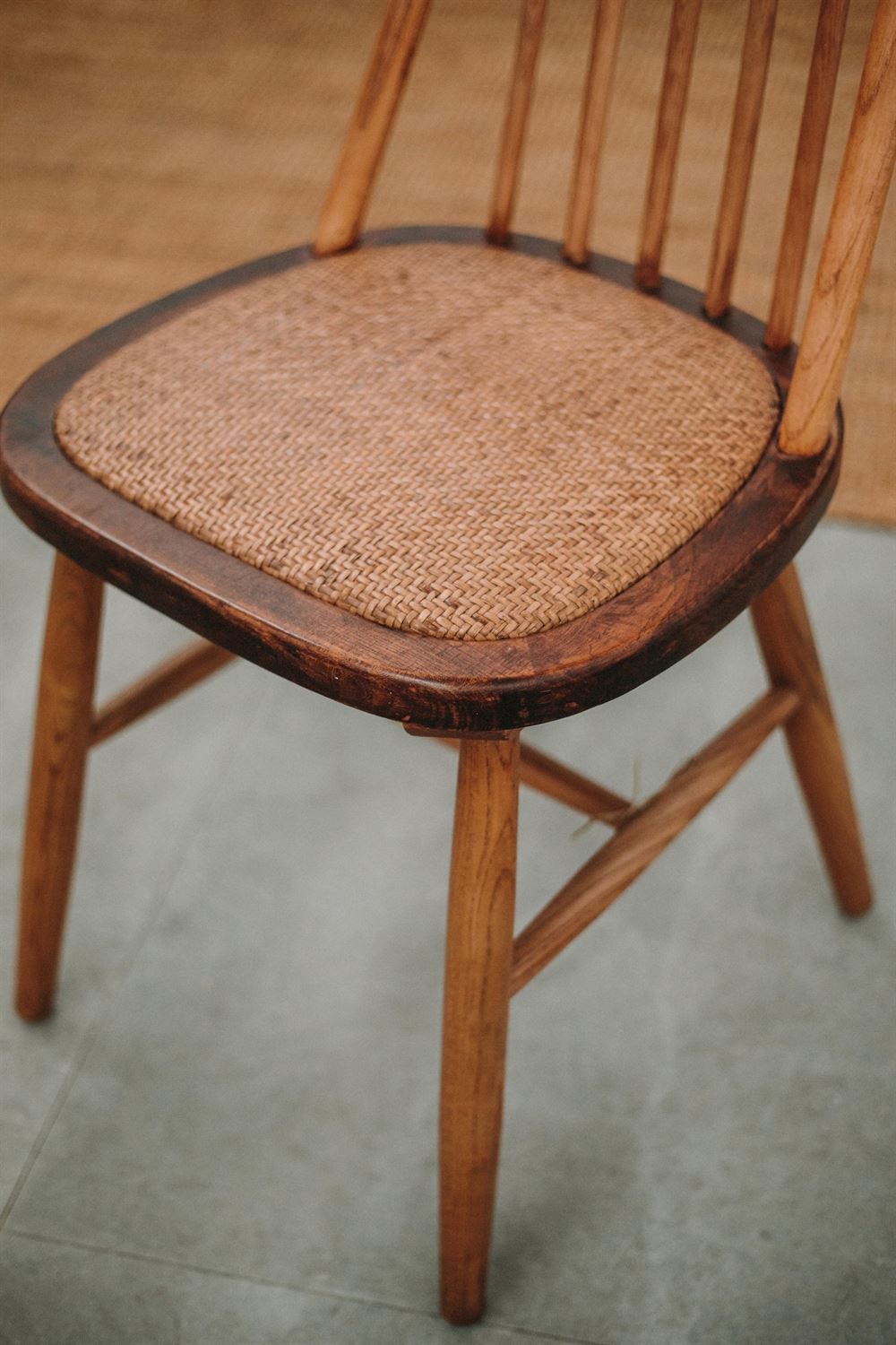 silla de madera APPLE de estilo Windsor/ Ercol 5