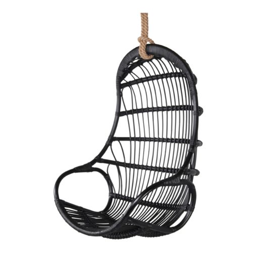 SILLA COLGANTE SANDRA de rattan tipo Egg Chair. Encuéntrala en MisterWils. Más de 4000m² de exposición y almacén. 1