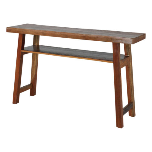 CONSOLA DE MADERA DORSET estilo Rústico. 3/4
