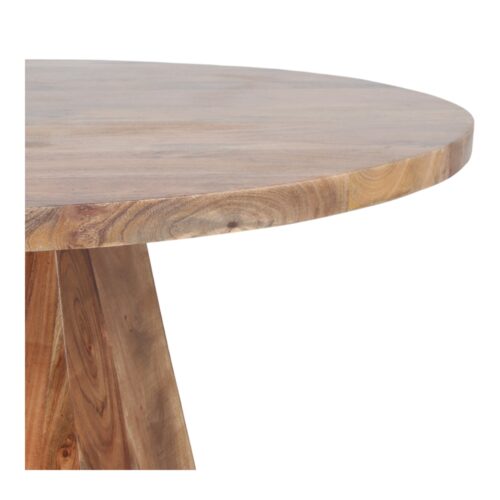 MESA DE COMEDOR DE MADERA SASKIA estilo Japandi. Encuéntralo en MisterWils. Más de 4000m² de exposición y almacén. natural 2