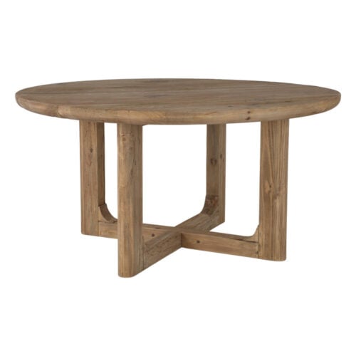 MESA DE COMEDOR NOAH de madera reciclada
