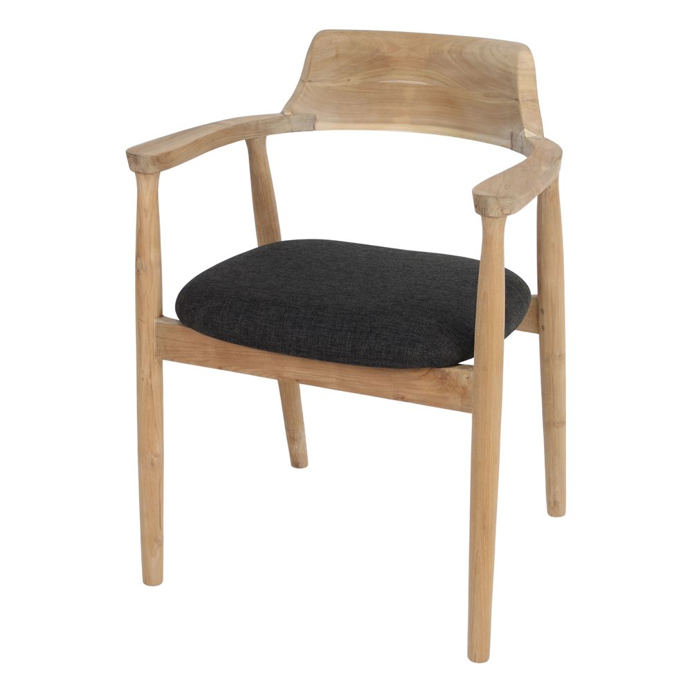 SILLA DE MADERA DERBY estilo Nórdico negra 1