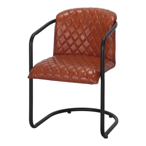 SILLA DE PIEL ARTHUR, de estilo Industrial 1