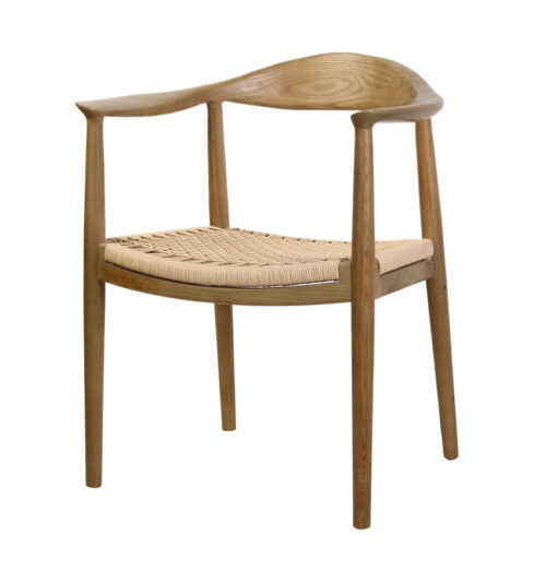 SILLA DE MADERA Y CUERDA DECASS estilo Nórdico.