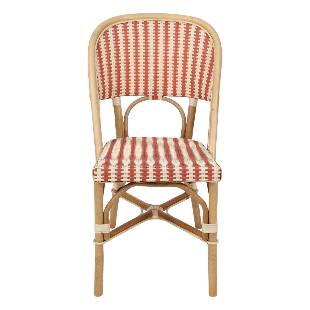 SILLA DE RATÁN AVIGNON frontal